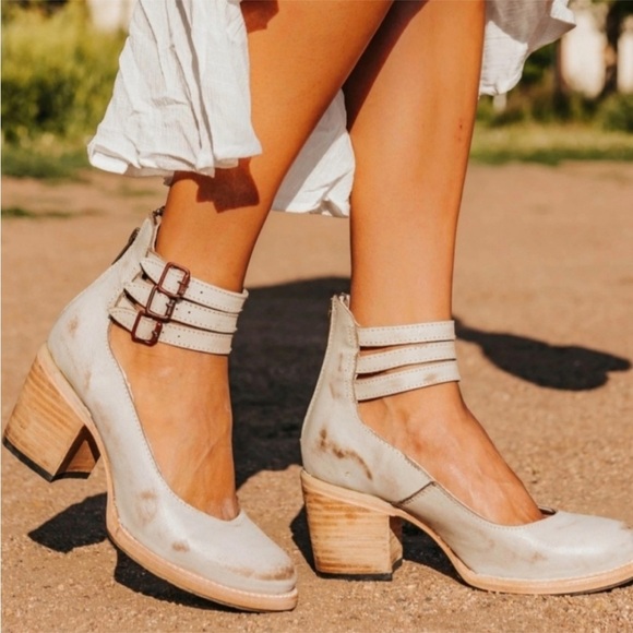 Freebird by Steven Shoes - NEW FREEBIRD Randy Ice Ankle Strap Shoes Heels in size 11